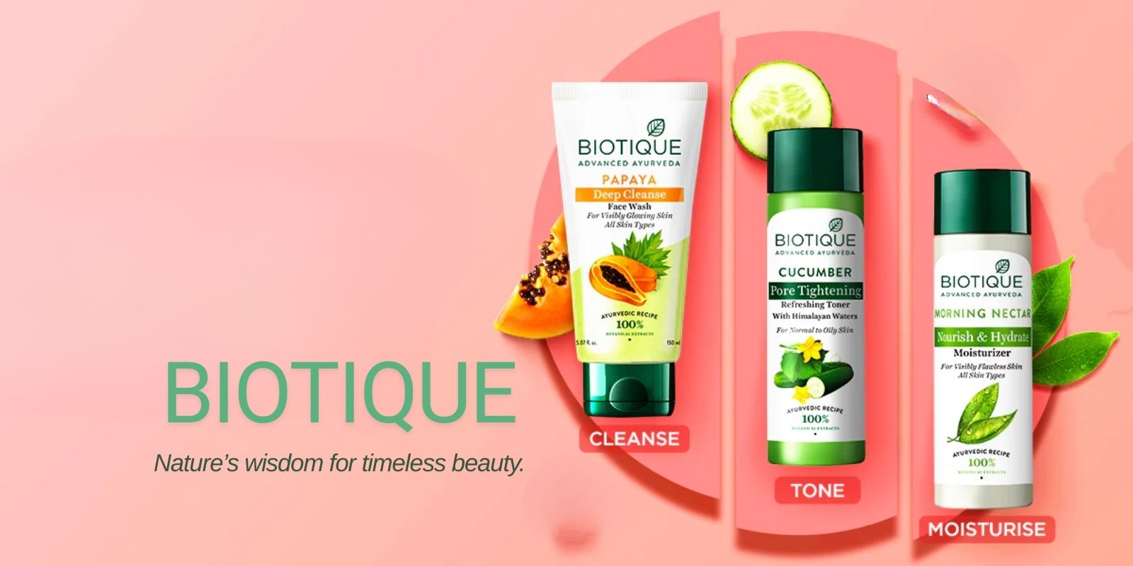 BIOTIQUE – Ayurvedic, natural skincare and haircare for holistic beauty.