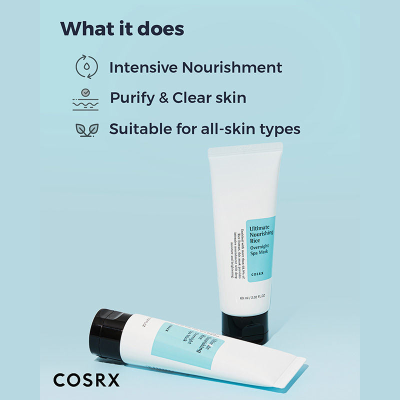 COSRX Ultimate Nourishing Rice Overnight Spa Mask (60ml)