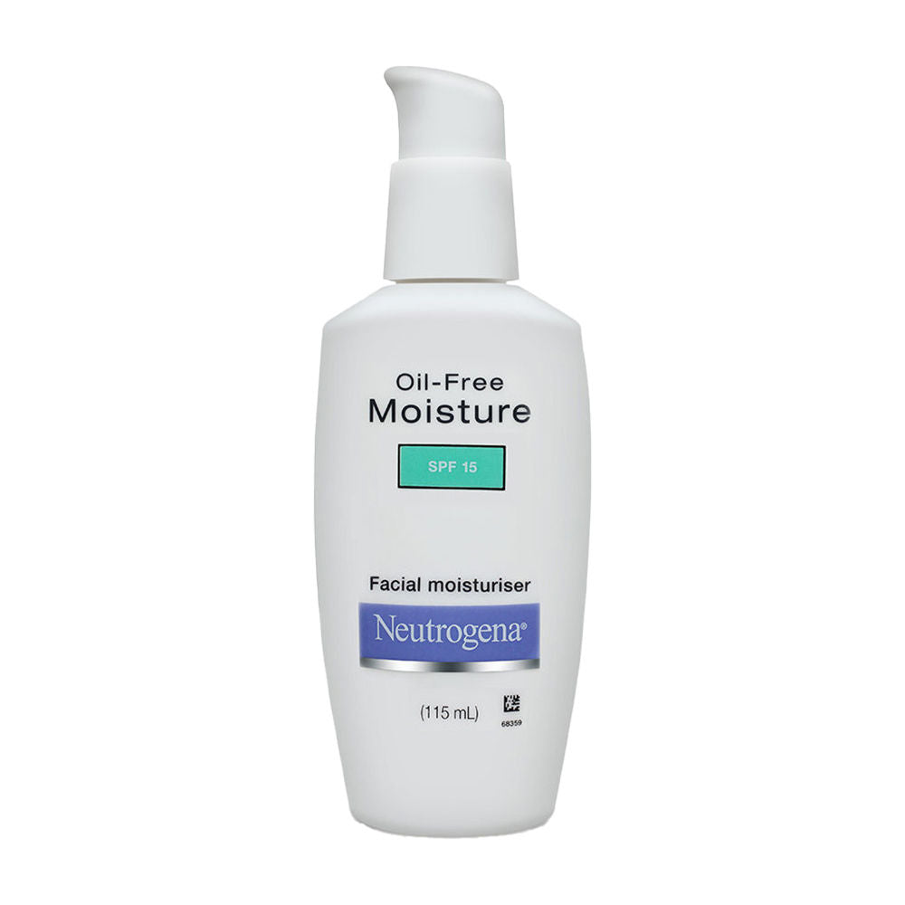 Neutrogena Oil Free Face Moisturizer SPF 15 For Long Lasting Moisturization With Sun Protection (115ml)