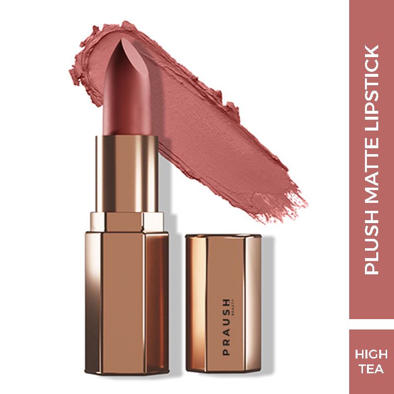 Praush Plush Matte Lipstick - High Tea