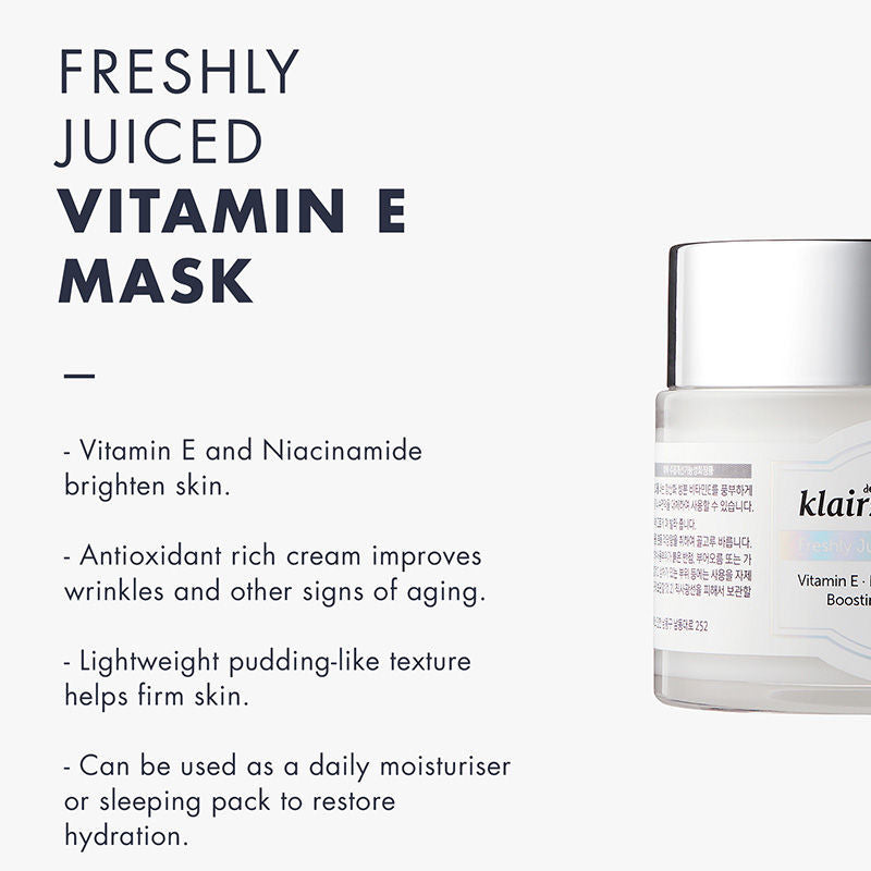 Klairs Freshly Juiced Vitamin E Mask (15ml)