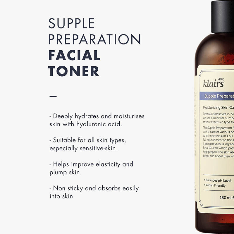 Klairs Supple Preparation Facial Toner (180ml)