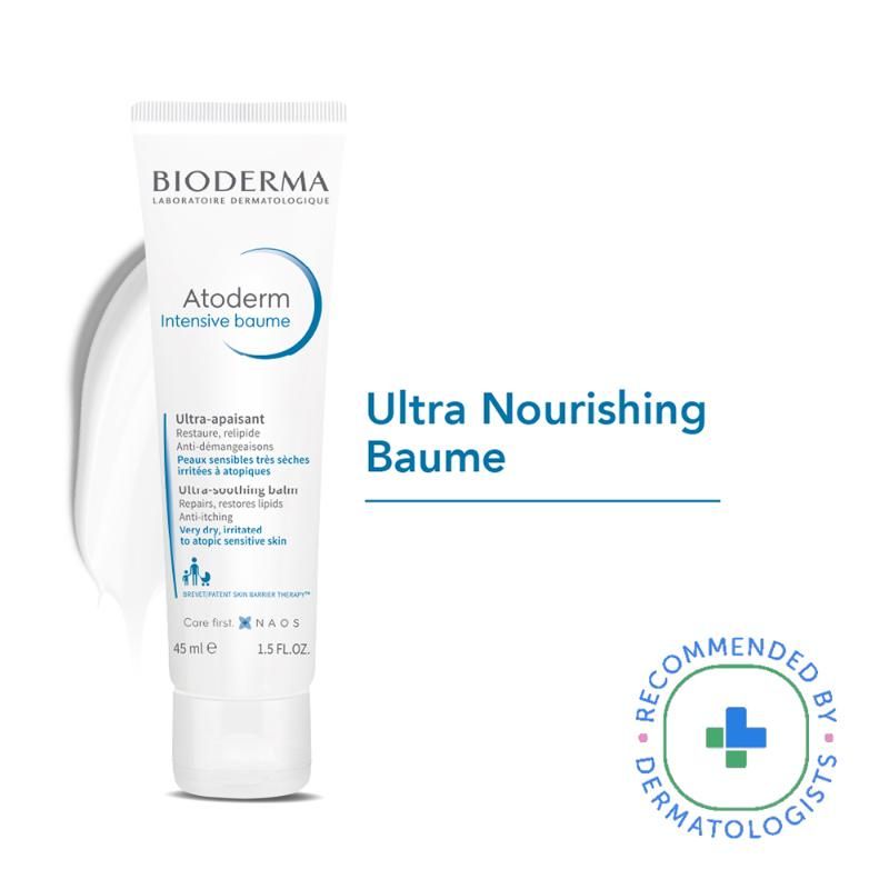 Bioderma Atoderm Intensive Baume Daily Ultra-soothing Balm Very Dry Sensitive to Atopic Skin (45ml)