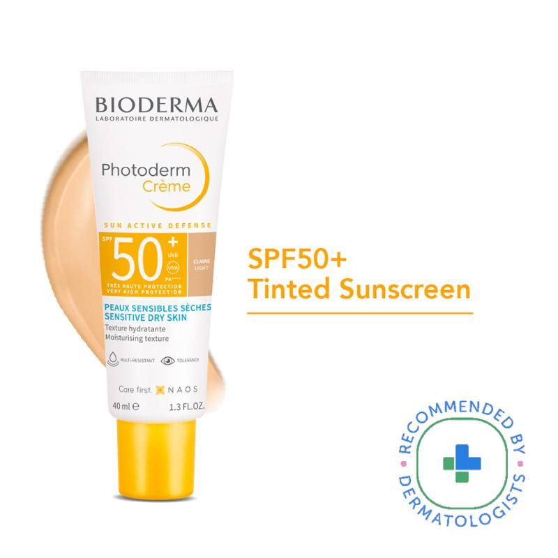 Bioderma Photoderm Creme Teinte Claire SPF50+ (40ml)