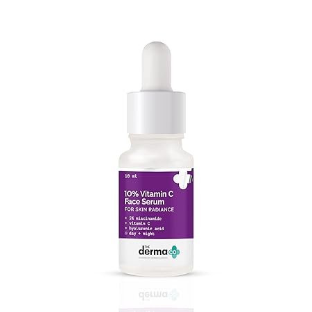 10% Vitamin C Face Serum with 5% Niacinamide & Hyaluronic Acid - 30ml