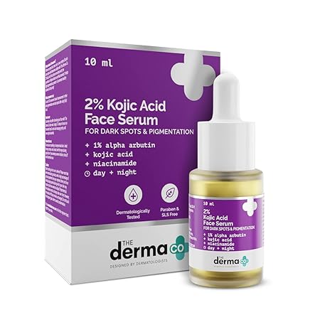 2% Kojic Acid Face Serum With 1% Alpha Arbutin & Niacinamide (30ml)