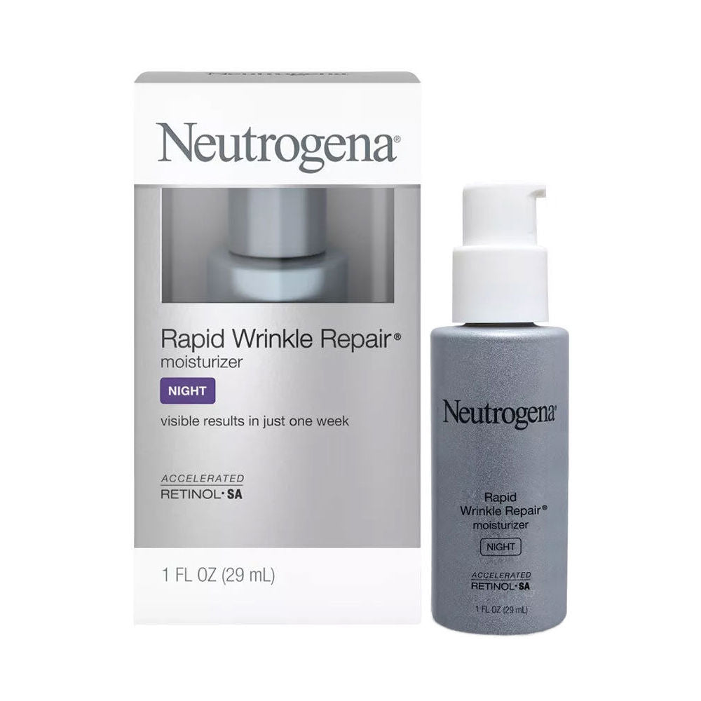 Neutrogena Rapid Wrinkle Repair Night Cream With Retinol - Reduces Fine Lines & Wrinkles In 1 Week (29ml)