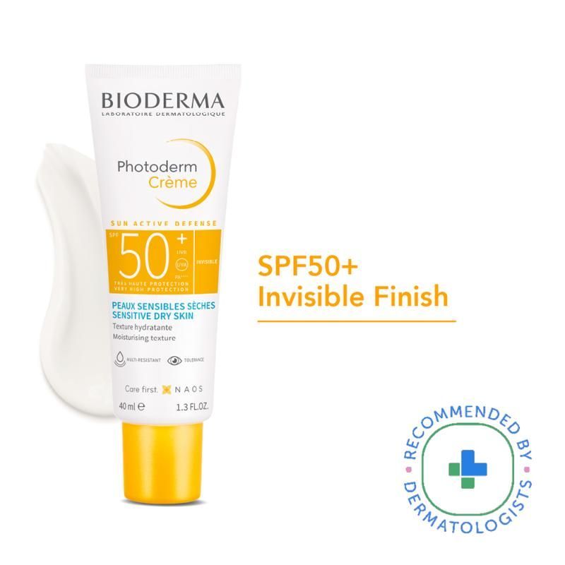 Bioderma Photoderm MAX Creme SPF 50+ High Protection, Water Resistant & Invisible Texture (40ml)