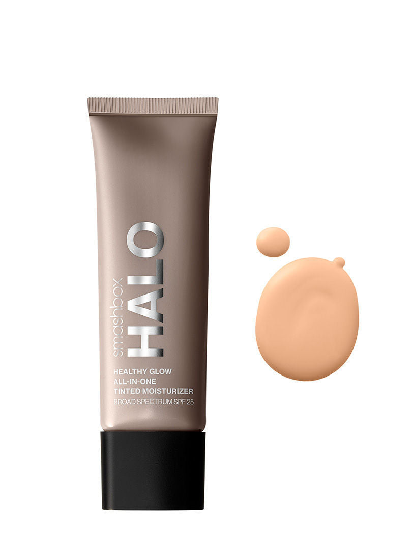 Halo Healthy Glow All-In-One Tinted Moisturizer Foundation With Hyaluronic Acid, Niacinamide & Spf 25 - Light Neutral