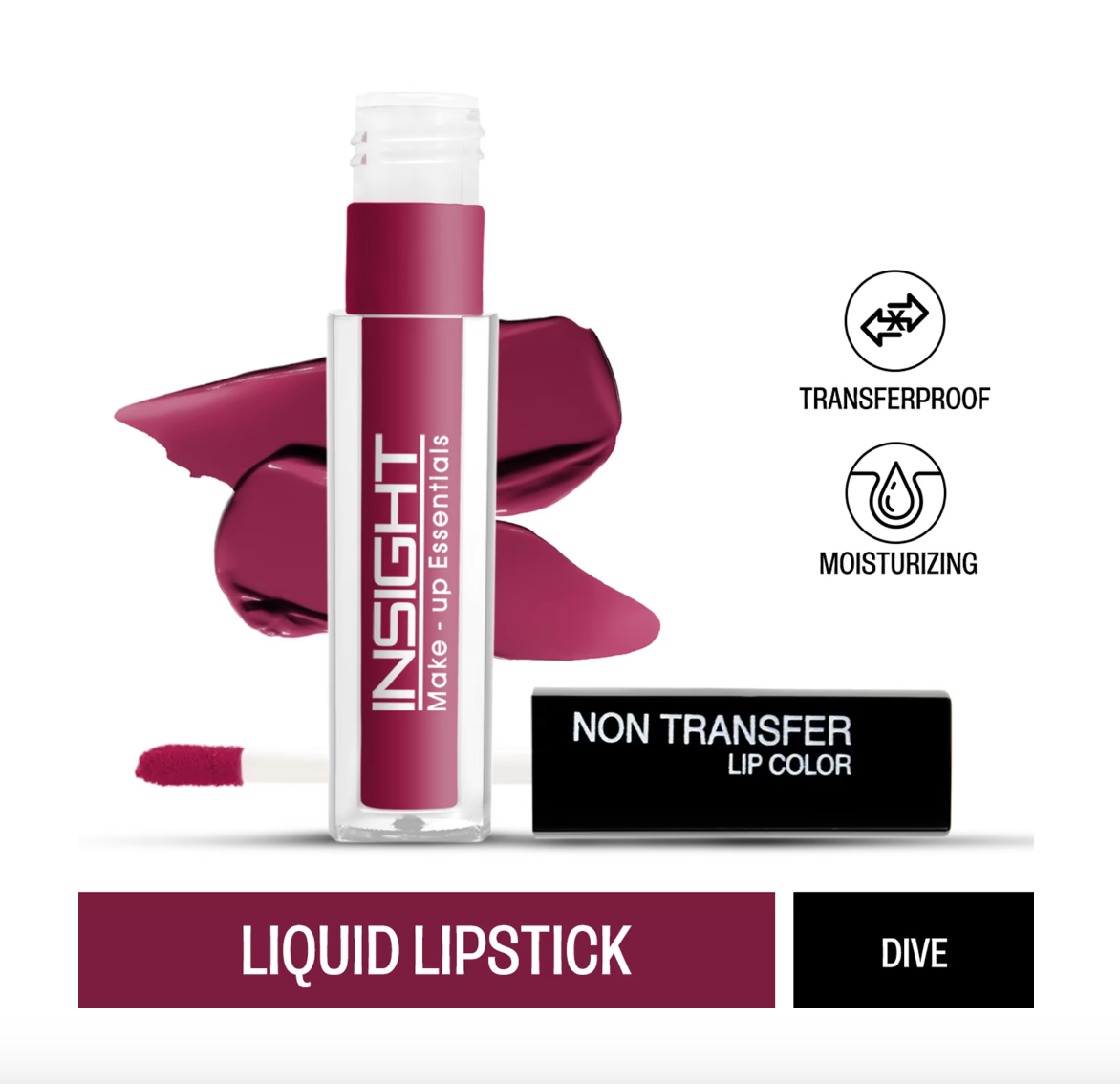 Insight Cosmetics Non Transfer Lip Color - (4ml)