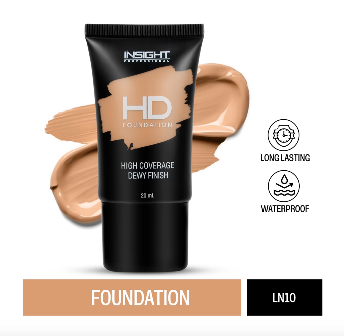 Insight Cosmetics HD Foundation (20ml)