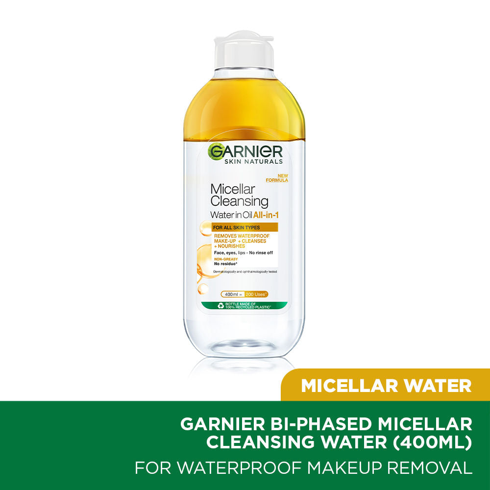 Garnier Skin Naturals Micellar Oil-Infused Cleansing Water (400ml)