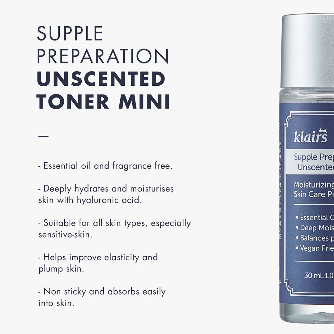 Klairs Supple Preparation Unscented Toner (30ml)