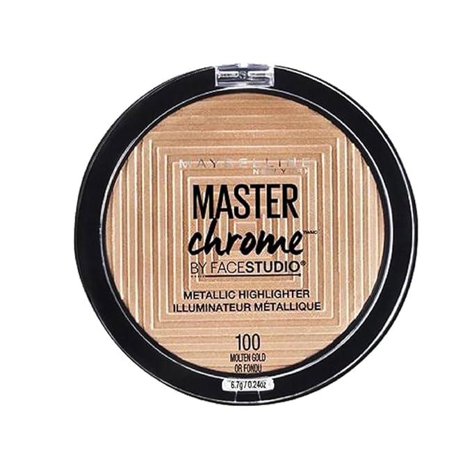 Maybelline New York Face Studio Master Chrome Metallic Highlighter - Molten Gold (6.7gm)